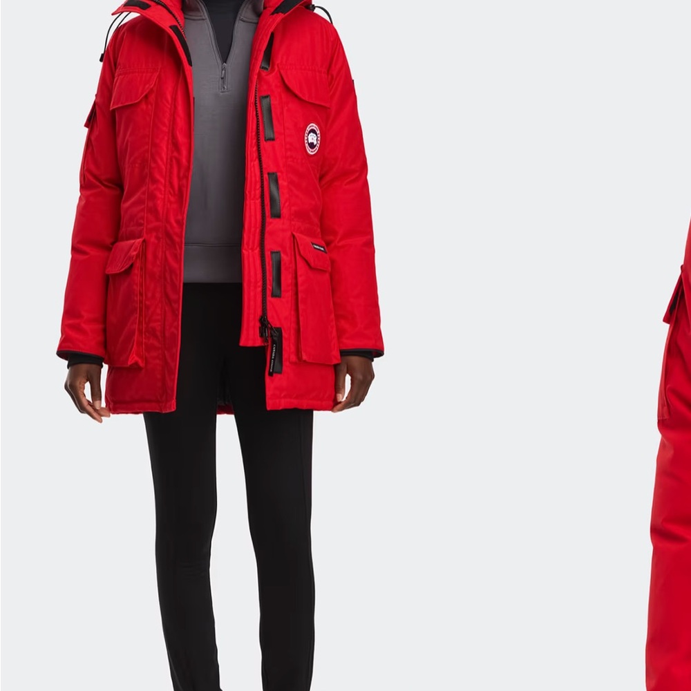 Canada Goose Men's Red Expedition Down Jacket